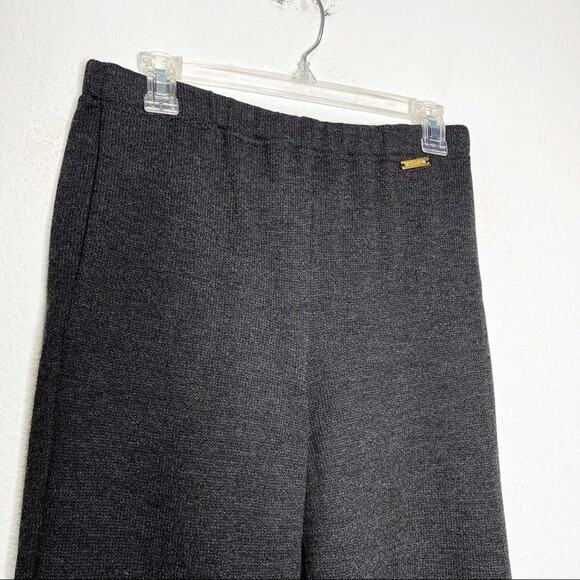 St. John Santana Knit Wool Pull On Pants Small Lagenlook Cozy - Picture 6 of 8